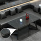 Industrial Sintered Stone Dinner Room Kitchen Table Black Table with Black Frame for Dining Room Clearhalo ' dining_table' 'Dining Tables & Seating' 'Dining Tables' 'furn' 'furn_dining_table' 'Furniture' 'furniture_dining_table' 'Kitchen & Dining Furniture' 'kitchen&dining_furn' 'kitchen' 'kitchen_dining_table' 1200x1200_613f89bc-ddc9-49ee-83cc-51d7284d0ff6