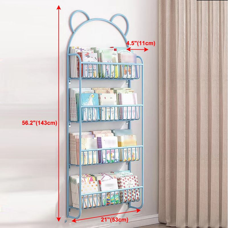4.33"W Bookshelf Scandinavian Style Wall Mounted Bookcase for Office Study Room Clearhalo 'Bookcases' 'furn' 'furn_bookcases' 'Furniture' 'furniture_bookcases' 'kitchen' 'kitchen_bookcases' 'Living Room Furniture' 'Office Furniture' 1200x1200_613fcf18-d58e-4787-9719-c3e83f41a3d5
