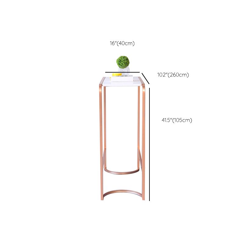 Juego de mesa de pub rectangular glamorosa 1/2 piezas de contador de contador juego de pub