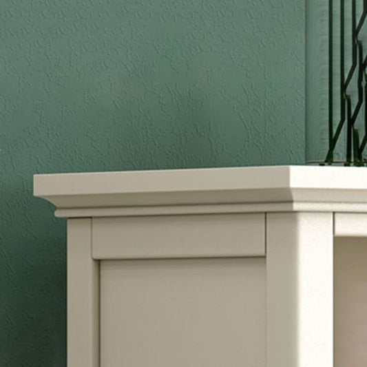 Scandinavian gesloten Back Standard boekenplank houten boekenkast in wit