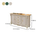 Glam 2-door Sideboard in White Solid Wood with Marble for Living Room Clearhalo 'buffet_sideboard' 'Buffets & Sideboards' 'furn' 'furn_buffet_sideboard' 'Furniture' 'Kitchen & Dining Furniture' 1200x1200_6147c4c9-c3c1-4c71-9004-feea798da93d