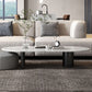 Glam 3 Legs Cocktail Table Oval Coffee Cocktail Table for Living Room Clearhalo 'Coffee & Accent Tables' 'Coffee Tables' 'coffee_tables' 'furn' 'furn_coffee_tables' 'Furniture' 'Living Room Furniture' 1200x1200_6148a441-4d4e-4efb-ad18-97d494745b57