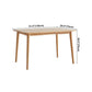Modern Oak Wood Table in Nature Rectangle Dining Table with Wooden Base and 4 Legs Clearhalo ' dining_table' 'Dining Tables & Seating' 'Dining Tables' 'furn' 'furn_dining_table' 'Furniture' 'furniture_dining_table' 'Kitchen & Dining Furniture' 'kitchen&dining_furn' 'kitchen' 'kitchen_dining_table' 1200x1200_6148bdb4-2094-4191-a204-32e891c3e0aa
