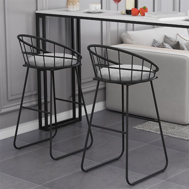 Glam Style Bistro Set 1/2/3 Pieces Stone Bar table with Upholstered Stools Clearhalo 'Bar Furniture' 'furn' 'furn_home_bar_bar_sets' 'Furniture' 'Home Bars & Bar Sets' 'home_bar_bar_sets' 'Kitchen & Dining Furniture' 1200x1200_614aecf4-12bd-4570-b3f6-5feee76f6f39