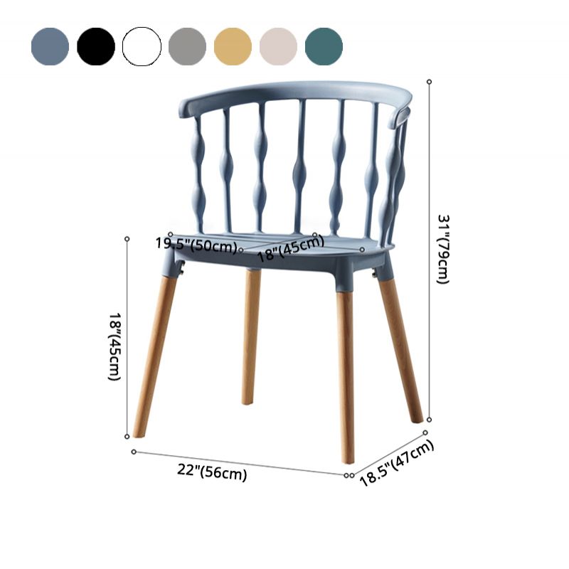 Contemporary Style Dining Wooden Chair Kitchen Wingback Side Arm Chair Clearhalo ' kitchen&dining_furn' 'Dining Chairs' 'Dining Tables & Seating' 'dining_chair' 'furn' 'furn_dining_chair' 'Furniture' 'furniture_dining_chair' 'Kitchen & Dining Furniture' 'kitchen' 1200x1200_614baa69-cac1-446c-a716-859224adcc93