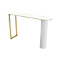 Glam White Bar Pub Table Set 1/5 Pcs Metal Base Bar Table and Stools Clearhalo 'Bar Furniture' 'furn' 'furn_home_bar_bar_sets' 'Furniture' 'Home Bars & Bar Sets' 'home_bar_bar_sets' 'Kitchen & Dining Furniture' 1200x1200_614c1513-cd4c-41a8-97e5-ae9fc089d276