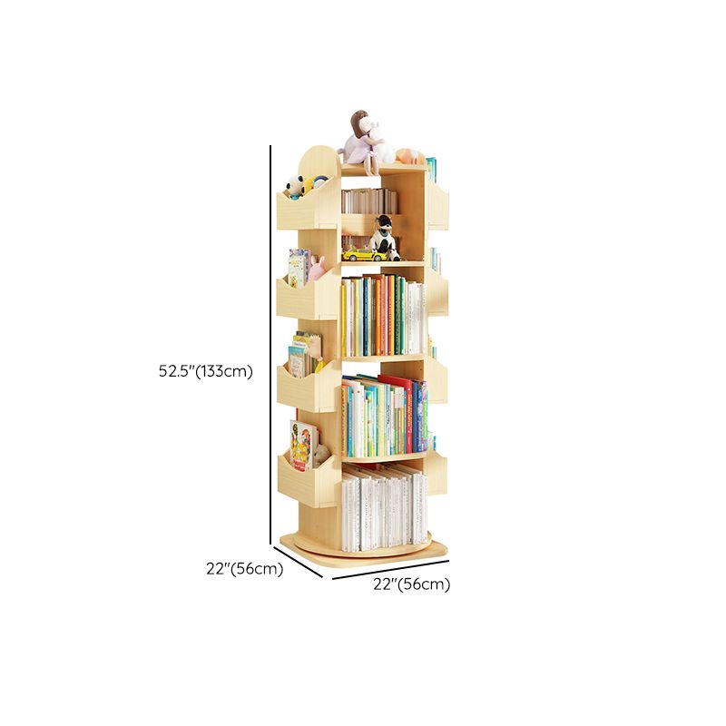 Bibliothèque en bois standard contemporain fermé étagère avec étagères