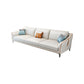 Transitional Modern Sofa with Bolster Pillows 35.43"High Tuxedo Arm Sofa, Ivory Clearhalo 'furn' 'furn_sofas' 'Furniture' 'furniture_sofas' 'Living Room Furniture' 'Sofa' 'sofas' 1200x1200_614f7b65-e18e-4c60-a7ba-4f1c11a93ed1