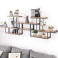 Wall Mounted Bookshelf Solid Wood Industrial Style Bookcase for Home Office Clearhalo 'Bookcases' 'Furniture' 'furniture_bookcases' 'kitchen' 'kitchen_bookcases' 'Living Room Furniture' 'Office Furniture' 1200x1200_6150bc25-0b50-4d7f-a602-760f512b4102