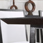 Rectangle Black Industrial Dining Table Pine Solid Wood Table with Trestle Base Clearhalo ' dining_table' 'Dining Tables & Seating' 'Dining Tables' 'Furniture' 'furniture_dining_table' 'Kitchen & Dining Furniture' 'kitchen&dining_furn' 'kitchen' 'kitchen_dining_table' 1200x1200_61522d2a-faf5-4cf4-b6f4-435b426ca87c