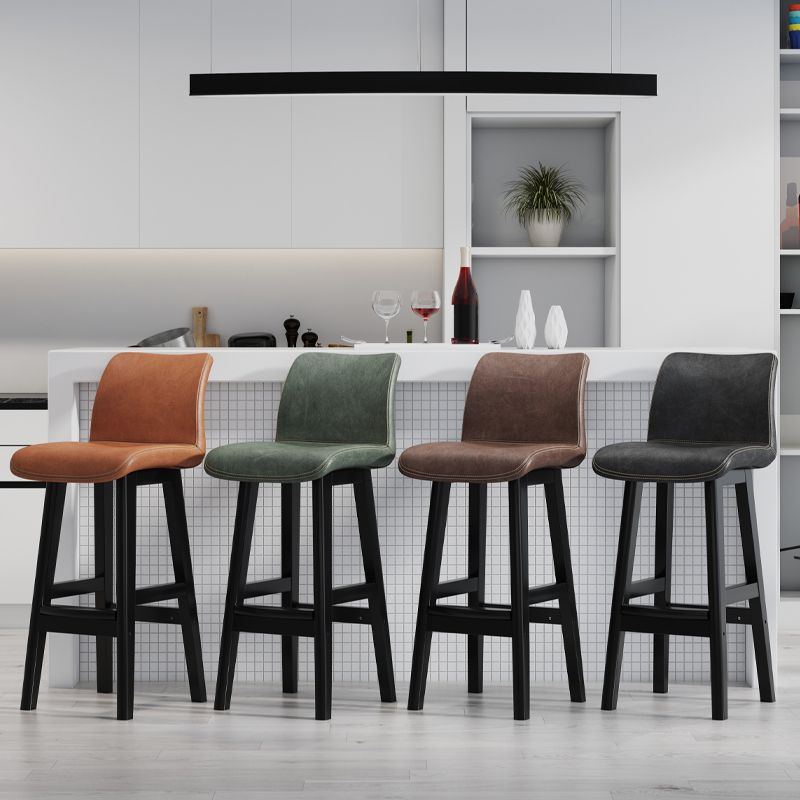 Scandinave Solid Wood Bar Taboule Back Rack Rack Counter Counter pour restaurant