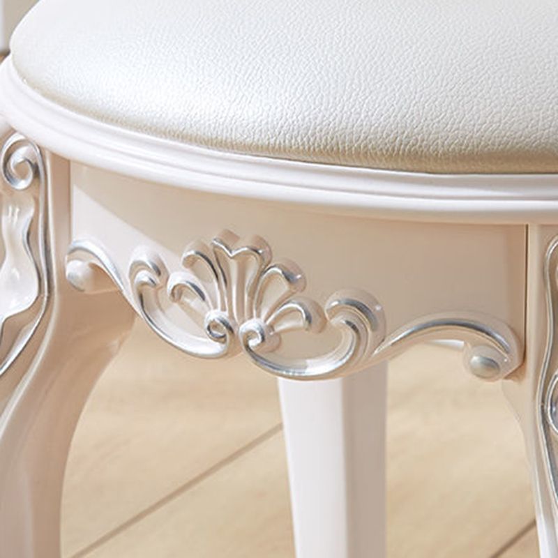 Leather Pouf Stool Craving Upholstered Round Water Resistant Modern Pouf Clearhalo 'furn' 'furn_ottomans_poufs' 'Furniture' 'Living Room Furniture' 'Ottomans & Poufs' 'ottomans_poufs' 1200x1200_61577ff4-13e4-45d2-81e3-d17aaa988d06