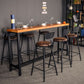 Industrial Style Bar Table Rectangle Solid Wood Pub Bar Table in Brown Clearhalo 'Bar Furniture' 'Bar Tables' 'bar_tables' 'furn' 'furn_bar_tables' 'Furniture' 'Kitchen & Dining Furniture' 1200x1200_61583b69-cfb3-4ccf-a988-84d1b5a63622