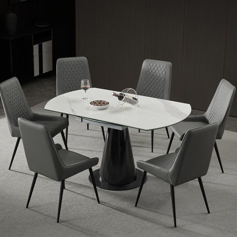 Sedia da sala da pranzo imbottita industriale cucina sedia laterale parsons