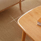 Contemporary Wooden Single Coffee Table 4 Legs Folding Cocktail Table with Storage Shelf Clearhalo 'Coffee & Accent Tables' 'Coffee Tables' 'coffee_tables' 'furn' 'furn_coffee_tables' 'Furniture' 'Living Room Furniture' 1200x1200_615d92e8-a591-40b2-b6cf-e04cb2d47edb