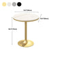 Contemporary Round Bar Dining Table Indoor Bar Height Pub Table Iron Base Clearhalo 'Bar Furniture' 'Bar Tables' 'bar_tables' 'furn' 'furn_bar_tables' 'Furniture' 'furniture_bar_tables' 'Kitchen & Dining Furniture' 'kitchen&dining_furn' 'kitchen' 1200x1200_615daef2-55b9-4a51-b3e6-0946209d03fa