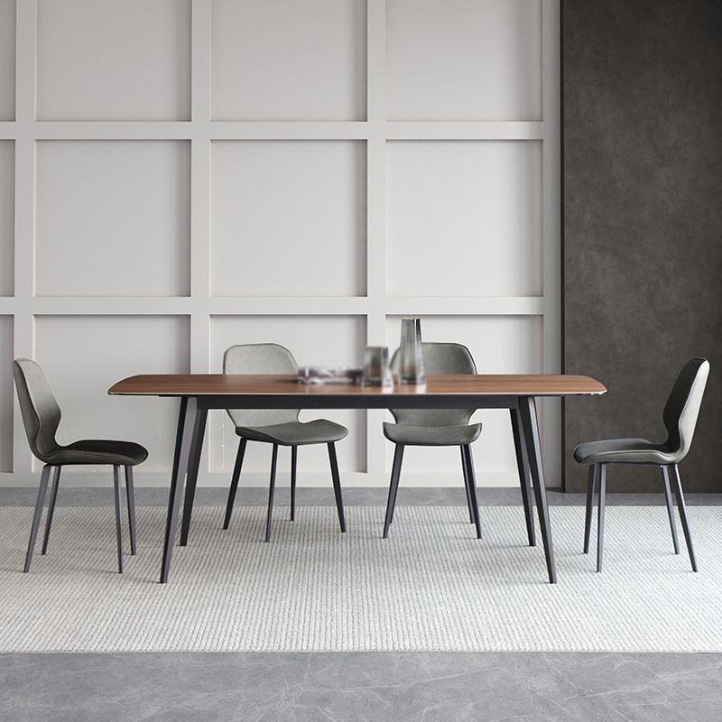 1/4/5/7 Pieces Contemporary Dining Room Set Rectangle Table Dining Set Clearhalo 'Dining Room Sets' 'Dining Tables & Seating' 'dining_room_set' 'furn' 'furn_dining_room_set' 'Furniture' 'furniture_dining_room_set' 'Kitchen & Dining Furniture' 1200x1200_6162b212-0b22-45cd-9463-32cdedd4a48a