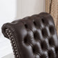 Glam Genuine Leather Chaise Lounge Indoor One Armed Floor Chair Clearhalo 'Chairs & Seating' 'Chaise Lounge' 'chaise_lounge' 'furn' 'furn_chaise_lounge' 'Furniture' 'Living Room Furniture' 1200x1200_61642cdb-eaa2-4b9a-8e63-88f9605d4fee