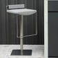 Industria Fabric Bar Stool Modern Low Back Counter Stool for Bristol