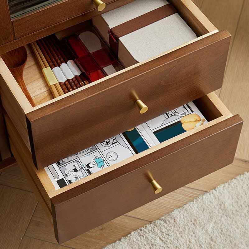 Sideboard di bordo laterale in stile contemporaneo per sala da pranzo