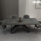 Glam Rectangle Shape Dining Table Sintered Stone Top Standard Dining Table for Kitchen Clearhalo ' dining_table' 'Dining Tables & Seating' 'Dining Tables' 'furn' 'furn_dining_table' 'Furniture' 'furniture_dining_table' 'Kitchen & Dining Furniture' 'kitchen&dining_furn' 'kitchen' 'kitchen_dining_table' 1200x1200_616a9446-81eb-497c-83c1-752bcbd5592e