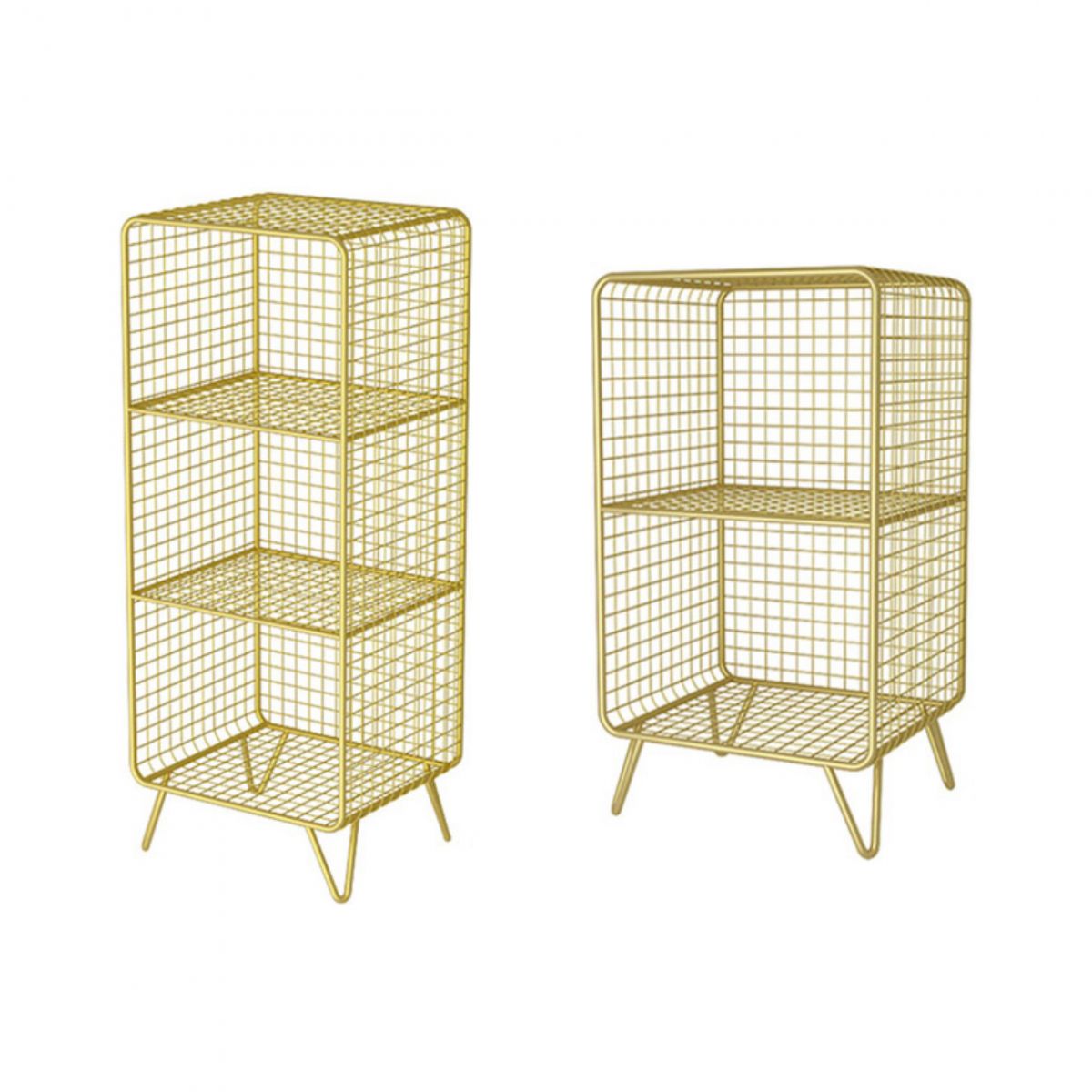 Glam Metal Iron Standard Bookshelf Vertical Closed Back Bookshelf Clearhalo 'Bookcases' 'furn' 'furn_bookcases' 'Furniture' 'furniture_bookcases' 'kitchen' 'kitchen_bookcases' 'Living Room Furniture' 'Office Furniture' 1200x1200_616b47aa-9dd8-4425-93fb-ac71326c34cc