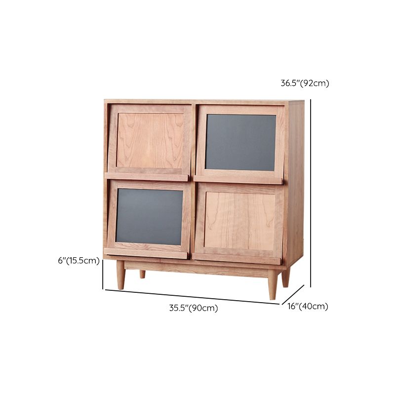 Sideboard in legno Stile moderno Minimalista Casa Rettangolare Sideboard Tavolo con porta