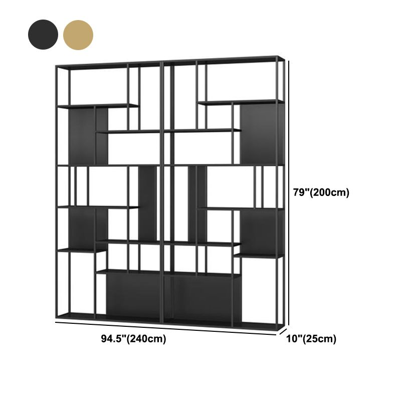 Open Back Bookshelf Glam Style Bookshelf for Study Room and Home Office Clearhalo 'Bookcases' 'furn' 'furn_bookcases' 'Furniture' 'furniture_bookcases' 'kitchen' 'kitchen_bookcases' 'Living Room Furniture' 'Office Furniture' 1200x1200_616ca2e0-90f8-43d8-8c9a-401f247d43d3