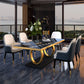 Rectangle Traditional Luxury Dining Table Sintered Stone Table with Trestle Base for Dining Room Clearhalo ' dining_table' 'Dining Tables & Seating' 'Dining Tables' 'furn' 'furn_dining_table' 'Furniture' 'furniture_dining_table' 'Kitchen & Dining Furniture' 'kitchen&dining_furn' 'kitchen' 'kitchen_dining_table' 1200x1200_616ce8f7-bef3-44af-b7a0-9c9c404671f6