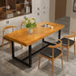 Modern 1/5 Pieces Dining Set Rectangle Wood Dining Table for Kitchen Dining Room Clearhalo 'Dining Room Sets' 'Dining Tables & Seating' 'dining_room_set' 'furn' 'furn_dining_room_set' 'Furniture' 'Kitchen & Dining Furniture' 1200x1200_616f99eb-7ec0-4d8d-ad7c-59f5ab3b7342