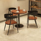 Contemporary Solid Wood Dining Table Round Pedestal Base Dining Table for Home Use Clearhalo 'Dining Tables & Seating' 'Dining Tables' 'dining_table' 'furn' 'furn_dining_table' 'Furniture' 'Kitchen & Dining Furniture' 1200x1200_61701bbb-ca47-4ce1-9db5-79c465545b25