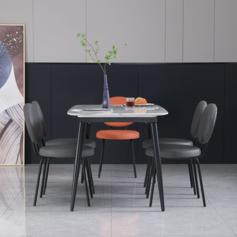 Modern Style Side Chair Upholstered Dining Chair for Home Use