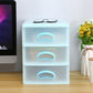 Drawers Filing Cabinet Plastic Vertical Contemporary File Cabinet for Home Office