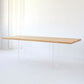 Pine Wood Dining Table Rectangle Dining Table with Sled Base Clearhalo 'Dining Tables & Seating' 'Dining Tables' 'dining_table' 'furn' 'furn_dining_table' 'Furniture' 'furniture_dining_table' 'Kitchen & Dining Furniture' 1200x1200_61749305-5ea3-4548-b281-3e59ffcb0c51
