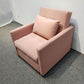Recessed Arms Futon Sofa Bed Pillow Included Cushion Back Sleeper Sofa