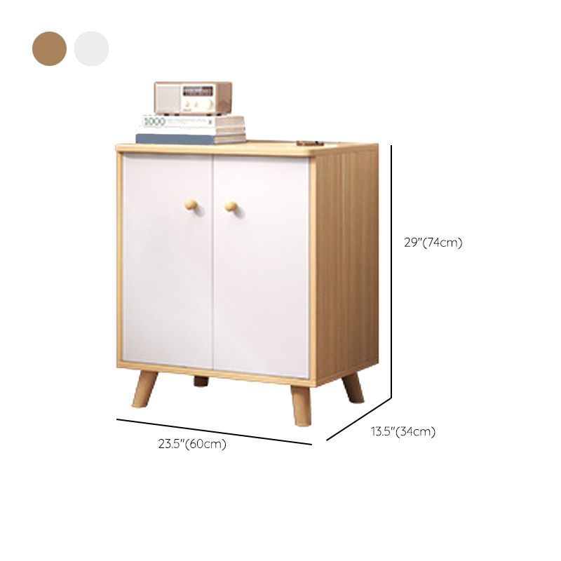 Modern Buffet Server Engineered Wood Dining Server for Kitchen Clearhalo 'buffet_sideboard' 'Buffets & Sideboards' 'furn' 'furn_buffet_sideboard' 'Furniture' 'Kitchen & Dining Furniture' 1200x1200_61761525-b9a7-4a47-9aca-edd1b402c826