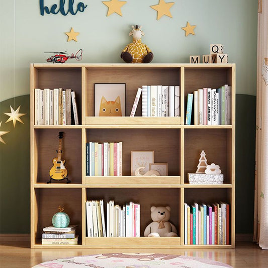Libreria standard moderna 3 scaffale in legno chiuso libreria 47 "h x 12" w
