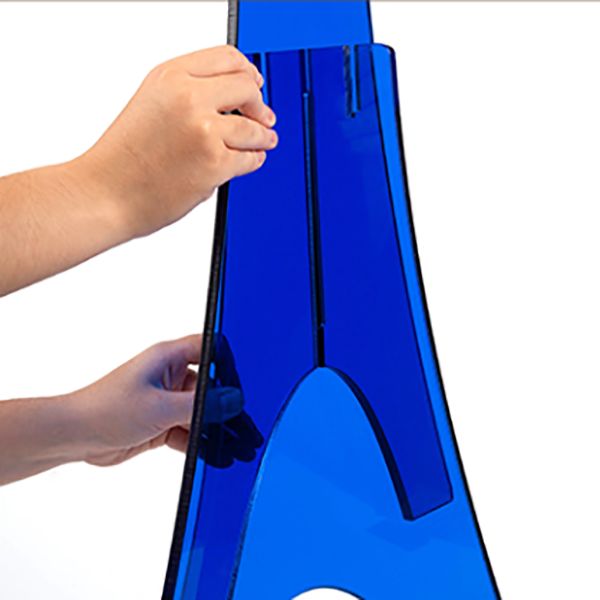 Modernistic Plastic Accent Side Table Round 3 Legs Living Room Corner Table Clearhalo 'Coffee & Accent Tables' 'End & Side Tables' 'end_side_tables' 'furn' 'furn_end_side_tables' 'Furniture' 'Living Room Furniture' 1200x1200_617da9d1-0d53-4fff-81ba-87ac4f3482c0