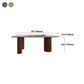 Island Platform Dining Table Contemporary Solid Wood Dining Table Clearhalo ' dining_table' 'Dining Tables & Seating' 'Dining Tables' 'furn' 'furn_dining_table' 'Furniture' 'furniture_dining_table' 'Kitchen & Dining Furniture' 'kitchen&dining_furn' 'kitchen' 'kitchen_dining_table' 1200x1200_61808761-e2d9-4511-ae23-27f6ea847fa5