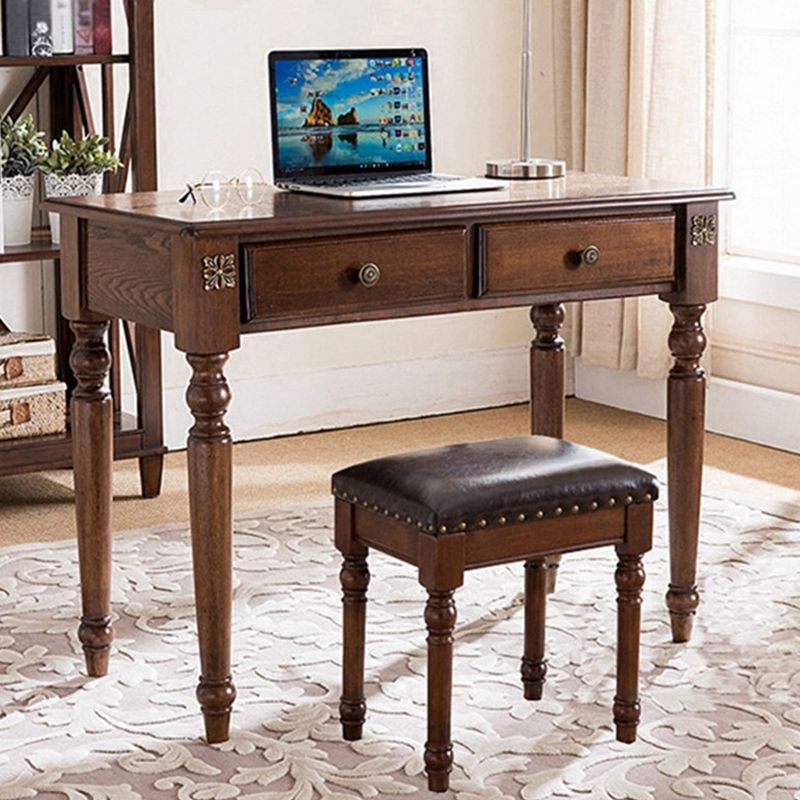 Contemporary Style Wood Office Desk Rectangular Shape Task Desk with 4 Legs Clearhalo 'furn' 'furn_office_desk' 'Furniture' 'Office Desks' 'Office Furniture' 'office_desk' 1200x1200_6183a197-f490-4564-9154-a86193fae153