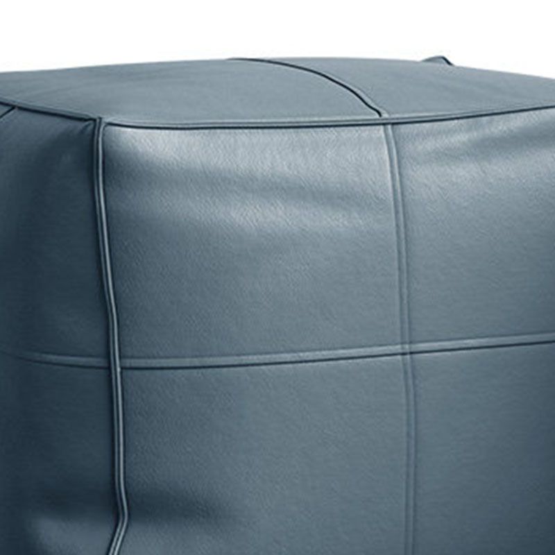 Contemporary Home Square Ottoman Leather Foot Stool without Legs Clearhalo 'furn' 'furn_ottomans_poufs' 'Furniture' 'Living Room Furniture' 'Ottomans & Poufs' 'ottomans_poufs' 1200x1200_6185a336-2b93-4bb6-8c7f-06912d5be6f8