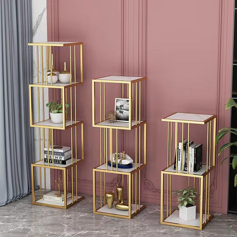 Open Vertical Etagere Bookshelf Industrial Iron Frame Manufactured Wood Shelf Bookshelf Clearhalo 'Bookcases' 'furn' 'furn_bookcases' 'Furniture' 'furniture_bookcases' 'kitchen' 'kitchen_bookcases' 'Living Room Furniture' 'Office Furniture' 1200x1200_6186e5fa-7549-46db-8186-211cabf8be17