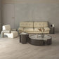 Modern Style White/black Rock Slab Top Round Metal Craft Coffee Table Clearhalo 'Coffee & Accent Tables' 'Coffee Tables' 'coffee_tables' 'furn' 'furn_coffee_tables' 'Furniture' 'Living Room Furniture' 1200x1200_61873d2d-662b-4efa-95e6-c00487effc78