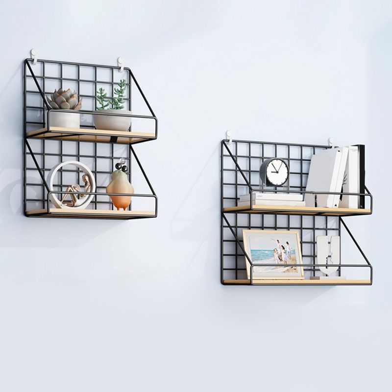 Modern Metal Bookcase, Geometric Bookshelf for Any Room, 6.5" W Clearhalo 'Bookcases' 'furn' 'furn_bookcases' 'Furniture' 'Office Furniture' 1200x1200_6187f46a-e4c8-4799-9b9d-60978551a313