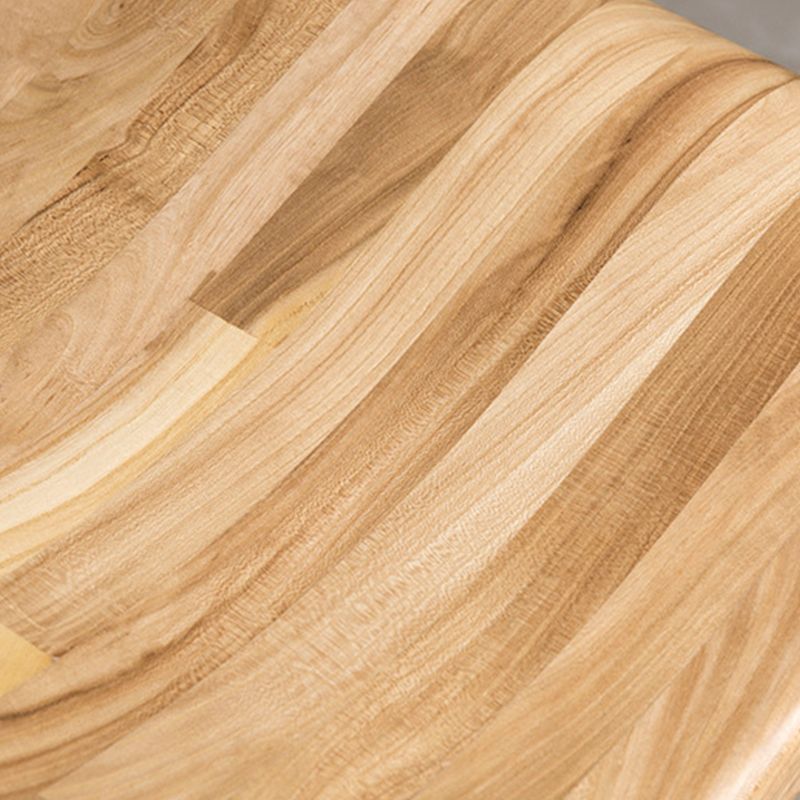 Industriële backless armloze aanrechte krukje dennenhout kruk met pedaal voor bar