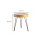 Scandinavian Solid Wood Cocktail Coffee Metal Round Coffee Table Clearhalo 'Coffee & Accent Tables' 'Coffee Tables' 'coffee_tables' 'furn' 'furn_coffee_tables' 'Furniture' 'Living Room Furniture' 1200x1200_618bfafe-386c-43d9-b743-c08de4768ac6