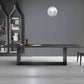Metal Traditional Luxury Rectangle Table Sintered Stone Top Indoor Table for Kitchen and Dining Room Clearhalo ' dining_table' 'Dining Tables & Seating' 'Dining Tables' 'furn' 'furn_dining_table' 'Furniture' 'furniture_dining_table' 'Kitchen & Dining Furniture' 'kitchen&dining_furn' 'kitchen' 'kitchen_dining_table' 1200x1200_618f541c-cf7b-4254-8414-ab831c450c0c