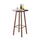 Modern Style Bar Table Set 1/2/3 Pieces Round Solid Wood Bar table with Backless Stools Clearhalo 'Bar Furniture' 'furn' 'furn_home_bar_bar_sets' 'Furniture' 'Home Bars & Bar Sets' 'home_bar_bar_sets' 'Kitchen & Dining Furniture' 1200x1200_61934dcd-871c-43ca-8dfa-1d3382b7defd
