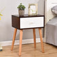 Modern 18 Inch H Nightstand Solid Wood 1-Drawer Night Table with Legs Clearhalo 'Bedroom Furniture' 'furn' 'furn_night_stand' 'Furniture' 'night_stand' 'Nightstands' 1200x1200_6195830a-a636-430d-9055-f413f1c664b1