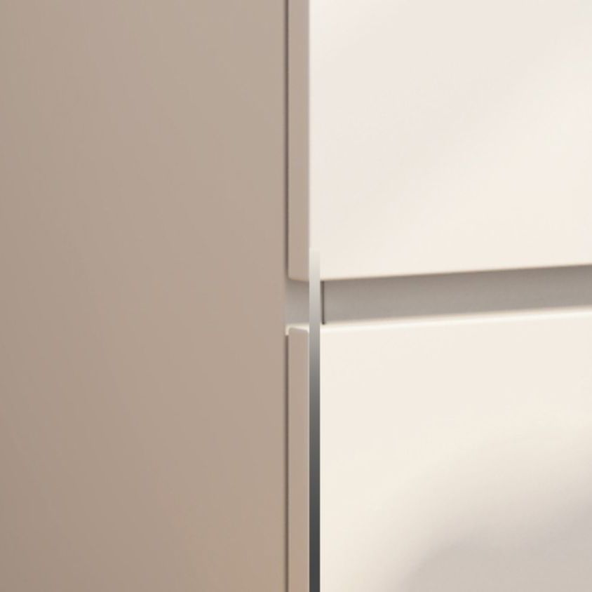 Houten moderne opbergkast dressoir verticaal dressoir zonder spiegel